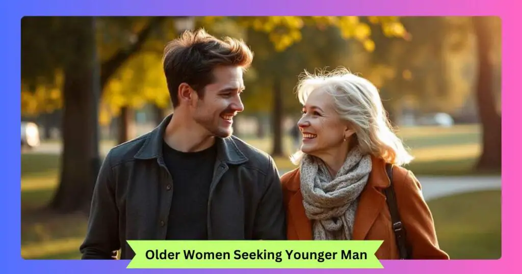 Older Women Seeking Younger Man
