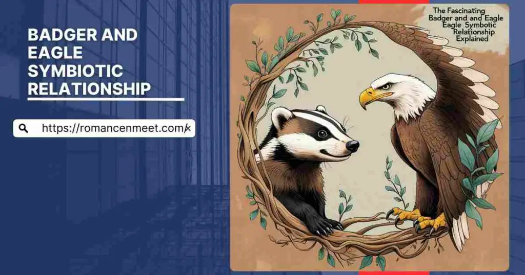 badger and eagle symbiotic relationship