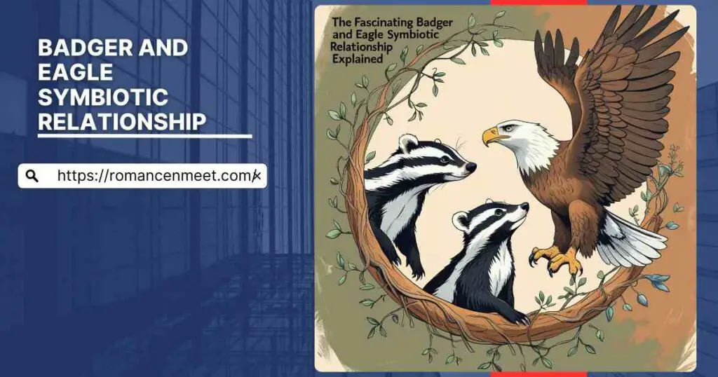 badger and eagle symbiotic relationship