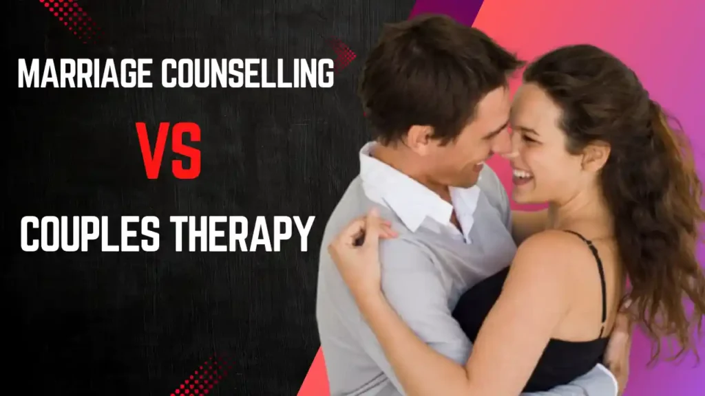 marriage counselling vs couples therapy